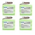 thumbnail image 1 of Kastar 4-Pack Battery Replacement for GE 2-69931, 2-69981, 2-7831, 2-7851, 2-7881, 2-7923, 2-79281, 2-79285, 2-7933, 2-79381, 2-79386, 2-79441, 2-7957, 2-79581, 2-79596, 2-79921, 2-79923, 2-79925, 1 of 3