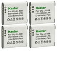 thumbnail image 1 of Kastar 4-Pack Battery Replacement for GE GB-50A Battery, GE 10502 PowerFlex 3D, DV1, G100, Imaging J1470S-RD, J1470, J1470 S, J1470S, PJ1, Smart J1470S-SL Cameras, 1 of 3