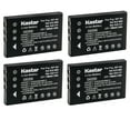 thumbnail image 1 of Kastar 4-Pack Battery Replacement for HP Photosmart R817, Photosmart R818, Photosmart R827, Photosmart R837, Photosmart R927, Photosmart R937, Photosmart R967, Digimaster V6 Two-ways Radio, 1 of 3