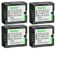 thumbnail image 1 of Kastar 4-Pack Battery Replacement for Panasonic VDR-D200, VDR-D210, VDR-D220, VDR-D230, VDR-D250, VDR-D258, VDR-D300, VDR-D308, VDR-D310, VDR-D400, VDR-M30, VDR-M50, VDR-M53, VDR-M55, VDR-M70, VDR-M75, 1 of 3