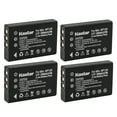 thumbnail image 1 of Kastar 4-Pack Battery Replacement for Pentax D-LI7 Battery, Pentax Optio 450, Optio 550, Optio 555, Optio 750, Optio 750Z, Optio MX, Optio MX4 Digital Cameras, 1 of 3