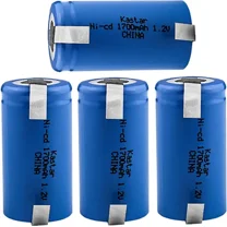 Kastar 4-Pack Battery Replacement for Radio Shack/Tandy 23190, Rehabilicare Inc Ultrall Nerve Stimulator, Sears/Craftsman N1200SC P130SCR W/TABS ROTOMATIC 2, Sun Battery R7, Dantona RAZOR-5