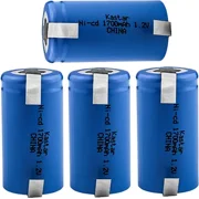 Kastar 4-Pack Battery Replacement for Radio Shack/Tandy 23190, Rehabilicare Inc Ultrall Nerve Stimulator, Sears/Craftsman N1200SC P130SCR W/TABS ROTOMATIC 2, Sun Battery R7, Dantona RAZOR-5