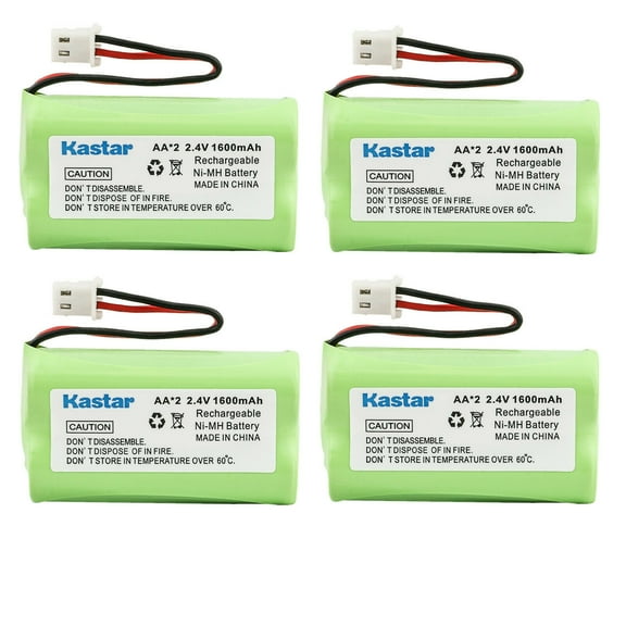 Kastar 4-Pack Battery Replacement for Vtech CS612952, CS612954, CS-6128, CS-6128-31, CS-6128-32, CS-6128-41, CS-6128-42, CS-6129, CS-6129-2, CS-6129-3, CS-6129-31, CS-6129-32, CS-6129-41, CS-6129-52