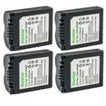 thumbnail image 1 of Kastar 4-Pack CGA-S006 Battery Replacement for Panasonic CGA-S006, CGA-S006e, CGR-S006, CGR-S006e, DMW-BMA7 Battery, Panasonic DE-A44, DE-994, DE-994A Charger, 1 of 3
