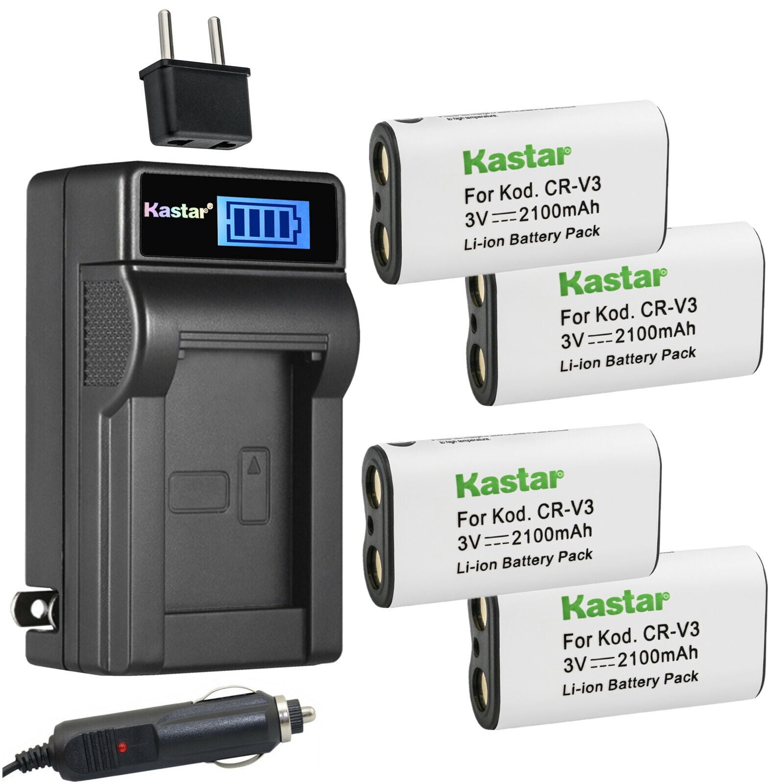 Charger-CR-V3 CRV3 2200mah Eddie Ion Caméra Batterie + Chargeur Pour - 4