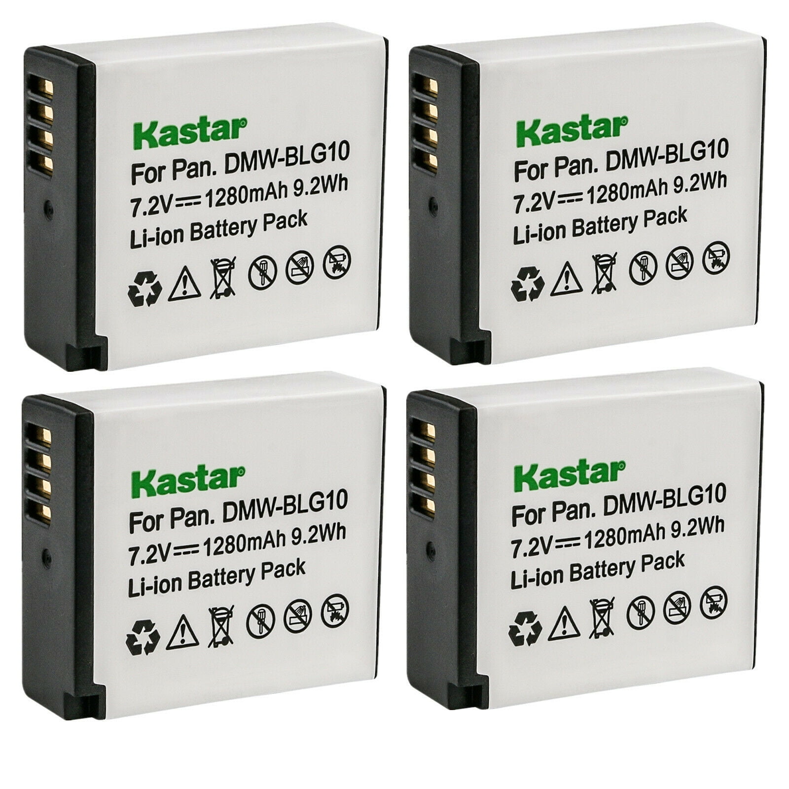 Kastar 4-Pack DMW-BLG10 Battery Replacement for Panasonic Lumix DMC-ZS80, Lumix  DMC-ZS100, Lumix DMC-ZS110, Lumix DMC-ZS200, Lumix DMC-TX1, Lumix DMC-TZ100,  Lumix DMC-TZ101, Lumix DMC-TZ80 Camera - Walmart Business Supplies