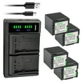 thumbnail image 1 of Kastar 4-Pack DZ-BP21 Battery and LTD2 USB Charger Compatible with Hitachi DZ-BD70, DZ-BD7H, DZ-BD9H, DZ-HD90, DZ-BD10H, DZ-BX35, DZ-BX35A, DZ-BX35E, DZ-BX37E, DZ-M5000V5, DZ-M7000V5 Camera, 1 of 6