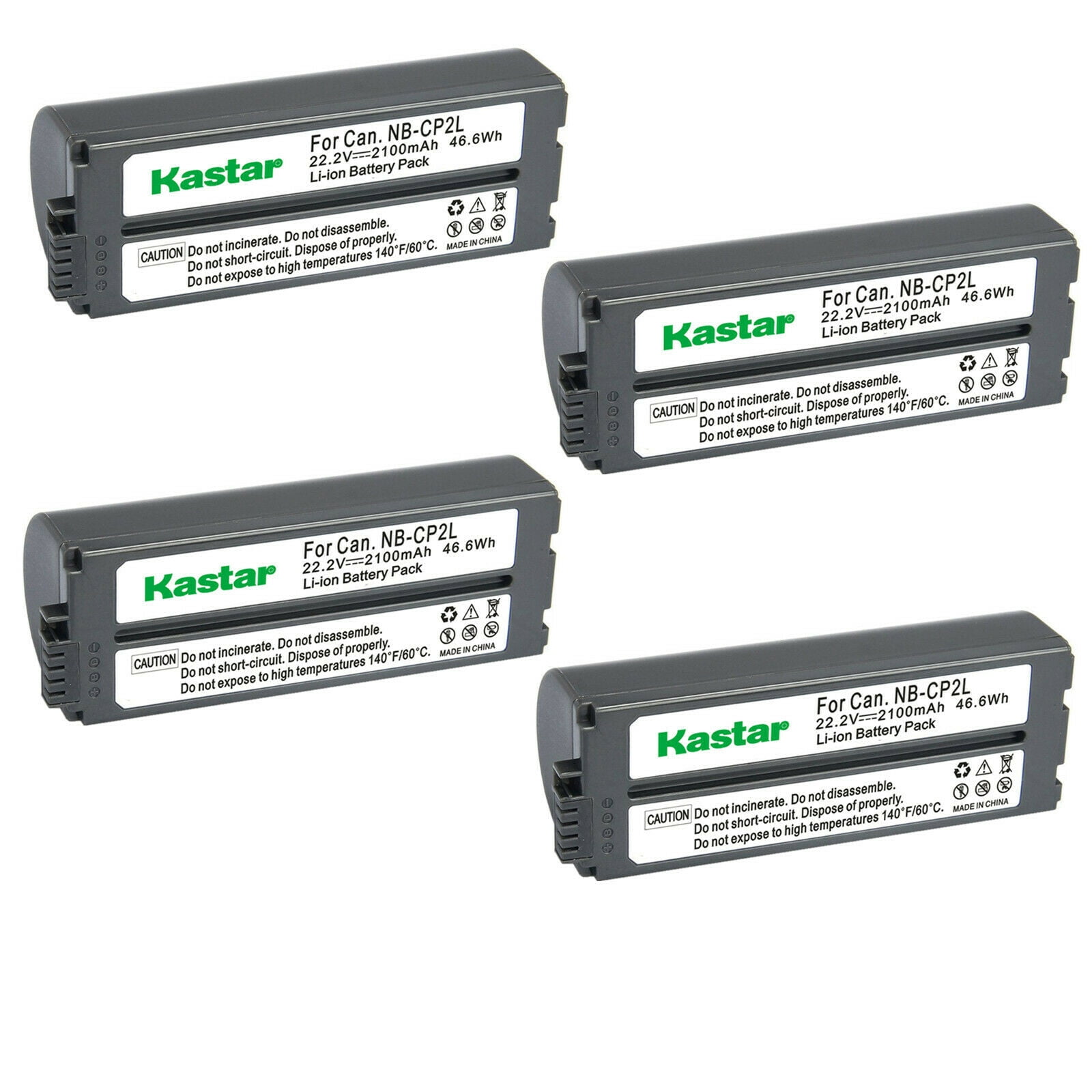Replacement Battery For Canon Camcorders - 2100mAh, 6V, Ni-MH, Compatible With ES280, UCS2, ES170, E440 & More
