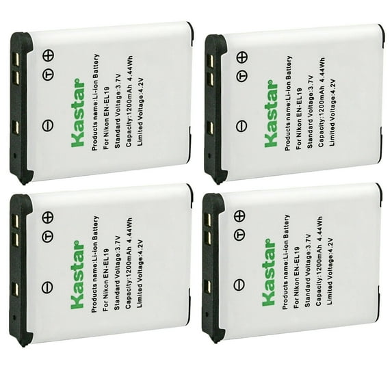 Kastar 4-Pack NP-BJ1 Battery Replacement for Sony NP-BJ1 NPBJ1 Battery, Sony NP-BJ1 Charger, Sony DSC-RX0 DSCR0, DSC-RXO DSCRO Digital Camera