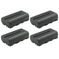 thumbnail image 1 of Kastar 4-Pack NP-F550 / NP-F570 Li-ion Battery 7.4V 2900mAh Replacement for Lilliput Q7 Full HD, A11 10.1" 4K, A12 12.5" IPS 4K HDMI, 569/O 5", 663 7", 663/S2 7" LCD On-Camera 3G-SDI / HDMI Monitor, 1 of 3