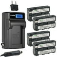 thumbnail image 1 of Kastar 4-Pack NP-F570 Battery and LCD AC Charger Compatible with Sony CCD-TRV101 CCD-TRV15 CCD-TRV16 CCD-TRV17 CCD-TRV201 CCD-TRV215 CCD-TRV20 CCD-TRV25 CCD-TRV26 CCD-TRV27 CCD-TRV300 CCD-TRV3000, 1 of 6