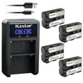 thumbnail image 1 of Kastar 4-Pack NP-FM500H Battery and LED2 USB Charger Compatible with Sony DSLR-A100, α100, Alpha A100, DSLR-A100/B, DSLR-A100H, DSLR-A100K, DSLR-A100K/B, DSLR-A100W, DSLR-A100W/B, DSLR-A200 Camera, 1 of 6