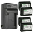 thumbnail image 1 of Kastar 4-Pack NP-FZ100 Battery and AC Wall Charger Replacement for Sony Alpha 7R V Full-Frame Mirrorless Interchangeable Lens Camera, FX30 Digital Cinema Camera, Sony Cinema Line FX30 Super 35 Camera, 1 of 6