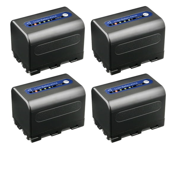 Kastar 4-Pack NP-QM71D Battery 7.4V 3600mAh Replacement for Sony NP-FM30, NP-FM50, NP-FM55H, NP-QM50, NP-QM51, NP-FM70, NP-FM71, NP-QM71, NP-QM71D, NP-FM90, NP-FM91, NP-QM91, NP-QM91D Battery