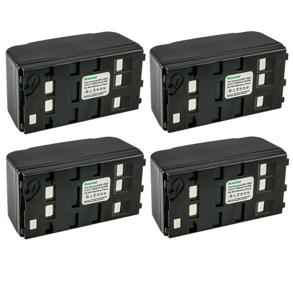 Kastar 4-Pack Ni-MH Battery 6V 4800mAh Compatible with Duracel DR10 DR10AA Battery, Duracel DR11 PC-DR11 DR11AA CPI-IRIS 2 ISAP HH750 ISI Vision III Iris NightSight Cameras