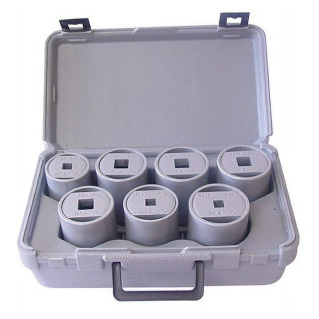 Kastar 41670 7 Piece Axle Nut Socket Set
