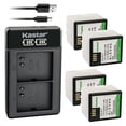 thumbnail image 1 of Kastar 4x Battery and LCD Dual USB Charger Replacement for Arlo A-1, Arlo A-1B, Arlo A-1C, P/N: 308-10029-01, Arlo Pro, Arlo VMC4030, Arlo Pro 2, Arlo Security Light VMA4400 Netgear, VMS4230-100PAS, 1 of 6