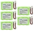 thumbnail image 1 of Kastar 5-Pack 3.6V 800mAh Ni-MH Battery Replacement for SHARP CL155, CL160, CL250, CL255, CL260, CL265D, CL350, CL355, CL500, CL505, CL510, CL540, CL550, CL555 CL-155, CL-160, CL-250, CL-255, 1 of 3