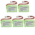 thumbnail image 1 of Kastar 5-Pack 4.8V 170mAh Ni-MH Battery Replacement for Dogtra Sportdog Field Trainer SD-400, Sportdog Field Trainer SD-400, Field Trainer SD-400S, SD-350, SD-400, SD-800, PDT00-12470, PAC00-12159, 1 of 3