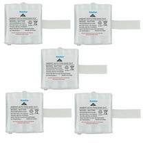 Kastar 5-Pack BATT6RW Battery Compatible with Midland LXT440 LXT460 LXT480 LXT490 LXT490VP3 LXT-500 LXT-500VP3 LXT-535 LXT-535VP3 LXT-560 LXT-560VP3 LXT500 LXT500VP3 LXT535 Two Way Series