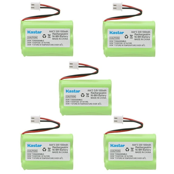 Kastar 5-Pack Battery Replacement for Tri-tronics 1038100 1107000 CM-TR103 1038100-D 1038100-E 1038100-G 10381001, Pro 100 XL, Pro 100 XLS, Pro 200 XL, Pro 200 XLS, Pro 500 XL, Pro 500 XLS, PRO G2 Pro
