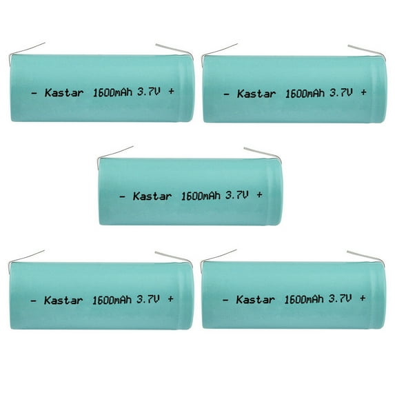 Kastar 5 Pcs Li-ion Battery Replacement for PHILIP Braun 720, 760, 790, 760CC, 790CC, 799CC, 5671, 5673, 5675, 9565, 9585, 9585CC, 9785, 9595CC, 9795, Phillips Shaver Smart Touch XL-HQ9170