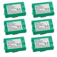 thumbnail image 1 of Kastar 6-Pack Battery Replacement for Olympia CDP24106, CDP24200, CDP24201, CDP24206, CDP24406, CDP24999 RAY2419, RAY-2419 Sanyo CLT-D6620, CLT-D6622, CLTD6620, CLTD6622, 1 of 2