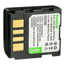 Kastar BN-VF707 Battery 1-Pack Replacement for JVC GR-D290 GR-D290AA GR-D290AC GR-D290AG GR-D290AH GR-D290AS GR-D290E GR-D290EG GR-D290EK GR-D290EX GR-D290EY GR-D290EZ GR-D290KR GR-D290U Camera