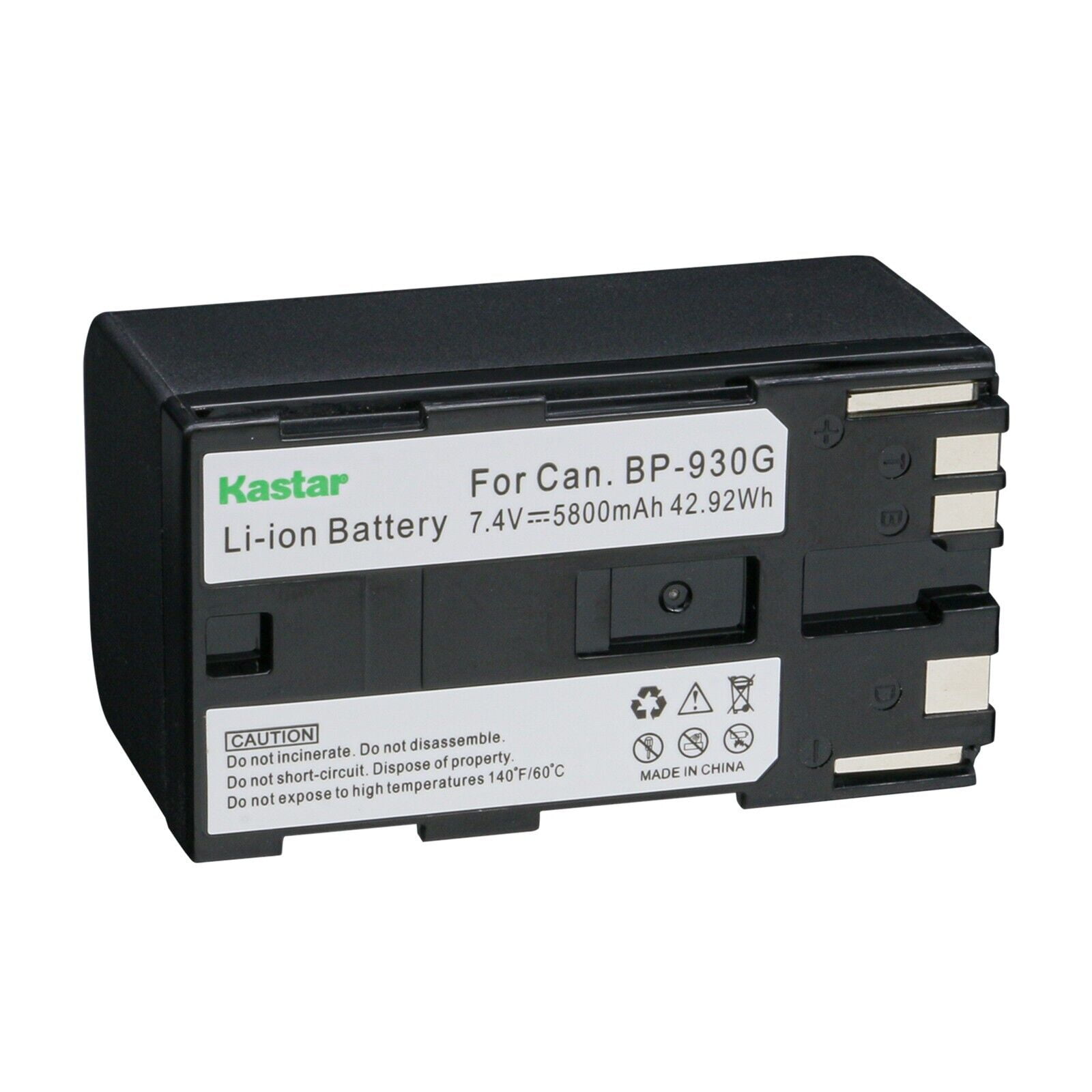 Kastar BP-930G Battery 1-Pack Replacement for Canon XH-G1 HDV XH