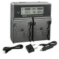 thumbnail image 1 of Kastar BP-950GPro AC LCD Dual Fast Charger Compatible with RED KOMODO 6K Digital Cinema Camera, Canon XL-1 XL-1S XL-2 XH-A1 XH-A1 HDV XH-A1S HD XH-A1SE HDV XM1 XM2 XV1 XV2 C2 Camera, 1 of 4