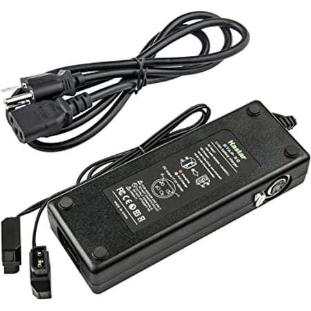 Kastar BP-C160 Dual D-Tap Charger Replacement for Anton Bauer Gold Mount Digital V190 Battery, Gold Mount Digital G190 Battery, Anton Bauer Gold Mount Cine 90 High-Load Battery