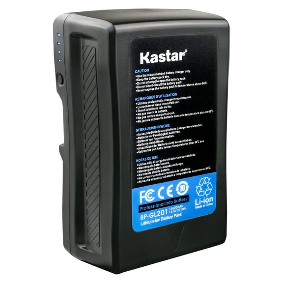 Kastar BP-GL201 Battery Compatible with Sony BP-65H BP-90 BP-95W BP-150W BP-190W BP-FL75 BP-GL65 BP-GL95 BP-GL95A BP-IL75 Battery, Sony BC-L70 BC-L70A BC-L90 BC-L160 Charger