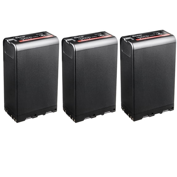 Kastar BP-U96 Battery 3-Pack Replacement for Sony PMW-EX160, PMW-EX260, PMW-EX280, PMW-F3, PMW-F3K, PMW-F3L, XDCAM EX, HD422, PHU-60K, ILME-FX6, PXW-FS5, PXW-FS5K, PXW-FS5M2 Camera