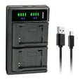 thumbnail image 1 of Kastar DLi-301 LTD2 USB Battery Charger Replacement for Benq DLI-301 Battery, Benq Dli-301, Benq G1, Benq G2F, Benq G2, EX1 EX2 Camera, 1 of 4