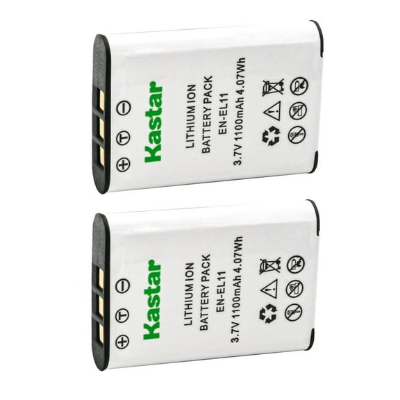 Kastar Battery 2-Pack Replacement for Ricoh DB-80 Battery, BJ-8 Charger, Ricoh R50 Camera, Sanyo DB-L70 Battery, DB-L70 Charger, Sanyo Xacti DMX-E10, Sanyo Xacti VPC-E10 Camera