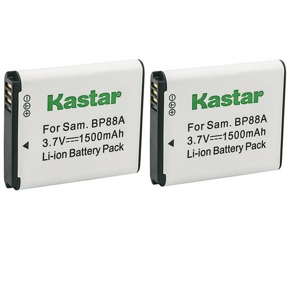 Kastar Battery 2-Pack Replacement for Samsung EA-BP88A EABP88A, BP-88A BP88A Battery, Samsung DV200, DV300, DV300F, DV305, DV305F Digital Cameras