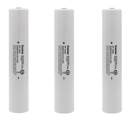 Kastar Battery 3-Pack Ni-MH 6.0V 3.5AH Replacement for Maglight ARXX075, ARXX235, Maglight N38AF001A N38AF008A N38AF001A, Maglite 9032, Maglite MA5, Maglite MAG CHARGER, Maglite ML500, ML5000, RX1019
