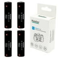 thumbnail image 1 of Kastar Battery 4-Pack Replacement for Blink Camera, Flashlight Headlight Headlamp, Hiking Camping Hunting Torch, Doorbell, RC Car, Other 18J Household Devices, 1 of 4