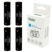 Kastar Battery 4-Pack Replacement for Feiyu AK2000 Gimbal, Feiyu AK4000 Gimbal, Feiyu AK4500 Gimbal Stabilizer, EVO GP Gimbal, EVO GP-PRO Gimbal, EVO RAGE3 Gimbal, EVO RAGE (Gen 1) Gimbal