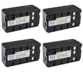 thumbnail image 1 of Kastar Battery 4-Pack Replacement for Panasonic NV-M810 NV-M810PX NV-MS70 NV-MS95 NV-MS950 NV-MS95A NV-R00PN NV-R10/E NV-R100 NV-R11 NV-R200 NV-R30E NV-R33 NV-R500EN NV-R500EW NV-R50E NV-R65E GR-EX7, 1 of 2