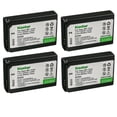 thumbnail image 1 of Kastar Battery 4-Pack Replacement for Samsung BP1310 BP-1310 BP-1310EP, ED-BP1310 EDBP1310 Battery, Samsung BC1310 BC-1310 Charger, Samsung NX5, NX10, NX11, NX20, NX100 Cameras, 1 of 3