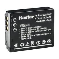 Kastar Battery Replacement for Panasonic CGA-S007, CGA-S007A, CGR-S007, CGAS007 and Panasonic DMC-TZ1 DMC-TZ2 DMC-TZ3 DMC-TZ4 DMC-TZ5 DMC-TZ11 DMC-TZ15 DMC-TZ50 Digital Camera