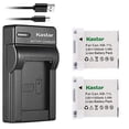 thumbnail image 1 of Kastar Battery (X2) & Slim USB Charger for Canon NB-11L and PowerShot SX410 is SX400 is ELPH 170 is 340 HS 320 HS 130HS 110 HS 1150 HS A2300 is A2400 is A2500 A2600 A3400 is A3500 is A4000 Cameras, 1 of 3