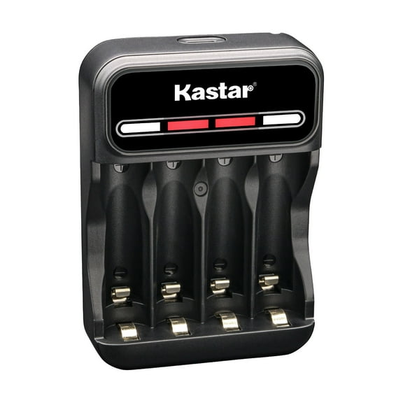 Kastar CMH4 Smart USB Charger Compatible with Camera Flash Flashlight Electric Toothbrush mouse Remote Control Radio Phone Electric Toy Microphone Headset