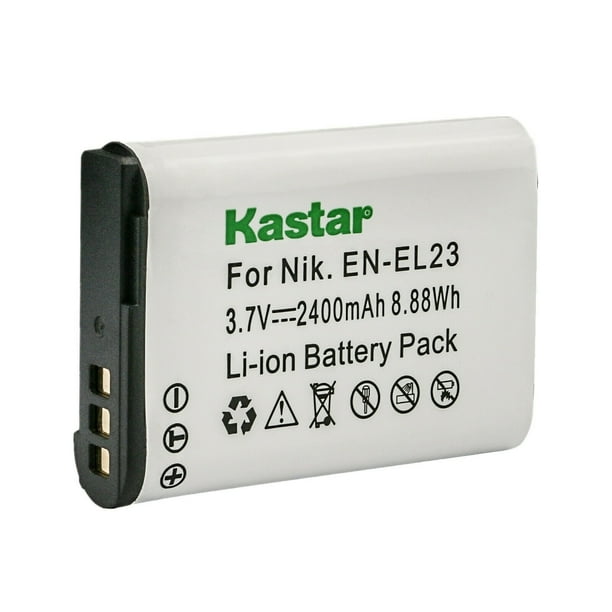 Kastar Camera Battery for Nikon EN-EL23 and Nikon Coolpix B700