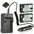 thumbnail image 1 of Kastar Charger and Battery 2X for Canon LP-E6 LP-E6N, Canon EOS 60D 60Da EOS 70D XC10, EOS 5D Mark II 5D Mark III 5D Mark IV, EOS 5DS 5DS R, EOS 6D 7D Mark II, BG-E14 BG-E13 BG-E11 BG-E9 BG-E7 BG-E6, 1 of 5