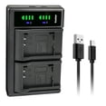 thumbnail image 1 of Kastar DMW-BCG10 LTD2 USB Battery Charger Replacement for Panasonic Lumix DMC-ZS5, Lumix DMC-ZS6, Lumix DMC-ZS7, Lumix DMC-ZS8, Lumix DMC-ZS9, Lumix DMC-ZS10, Lumix DMC-ZS15, 1 of 4