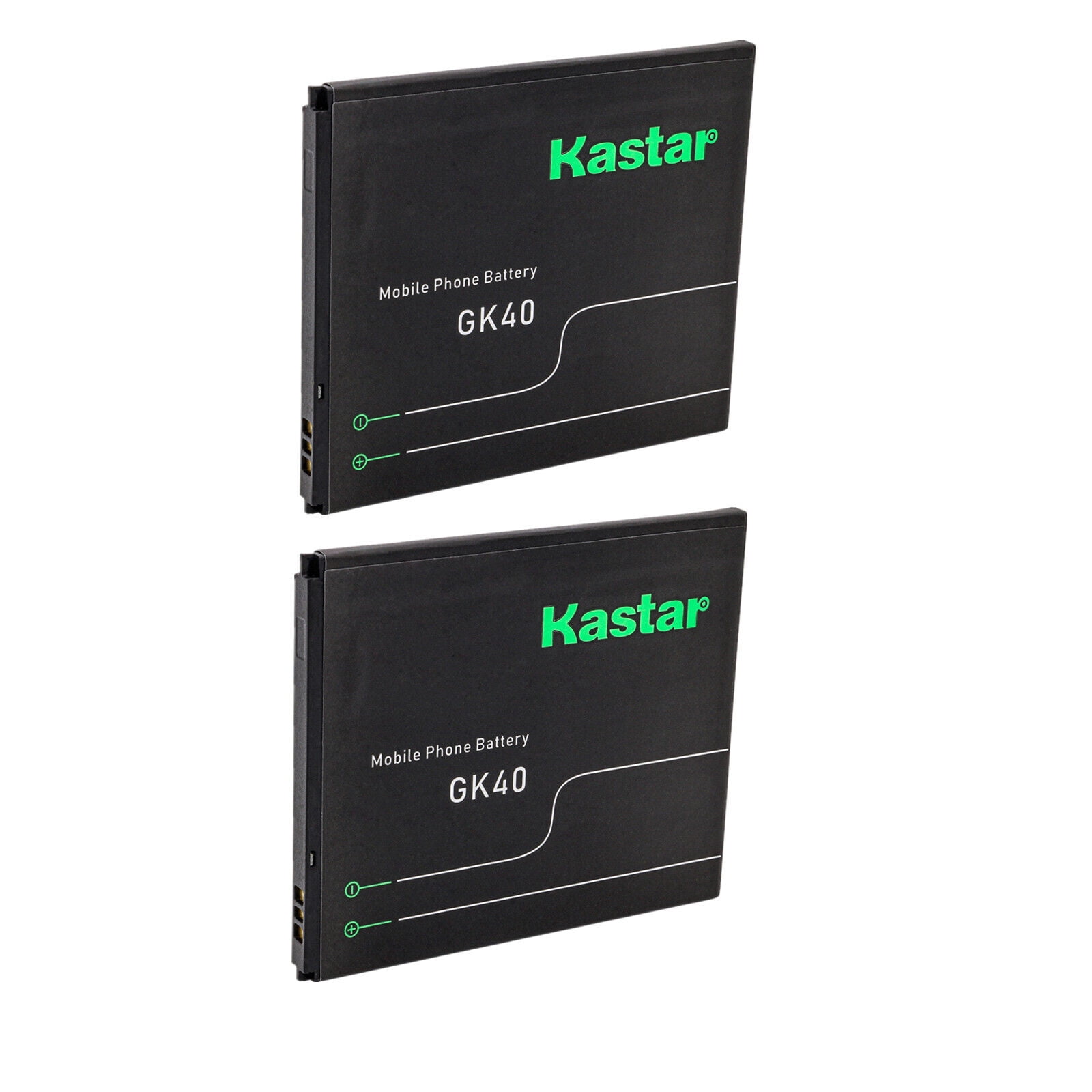 Kastar GK40 Battery 2-Pack Replacement for Motorola Moto E3, Moto E4 XT1603, XT1675, XT1765, XT1766, XT1767, XT1767PP, XT1768, Moto E5 Play XT1921-1, XT1921-3, XT1921-5, XT1921-6, XT1921-7