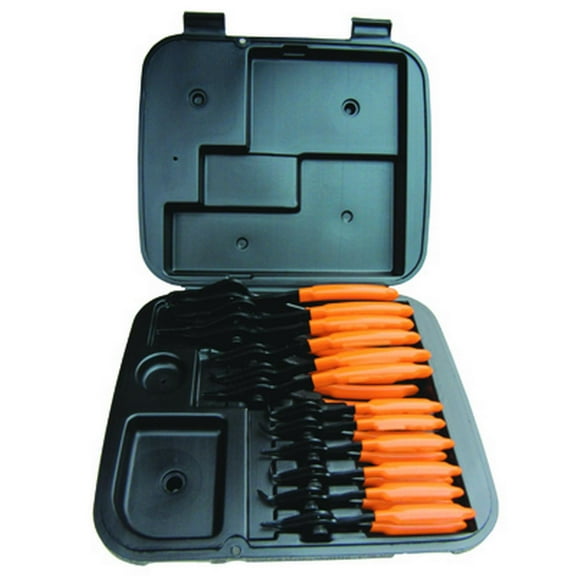 Lang 3495 Combination Snap Ring Pliers Set, 12 Pieces